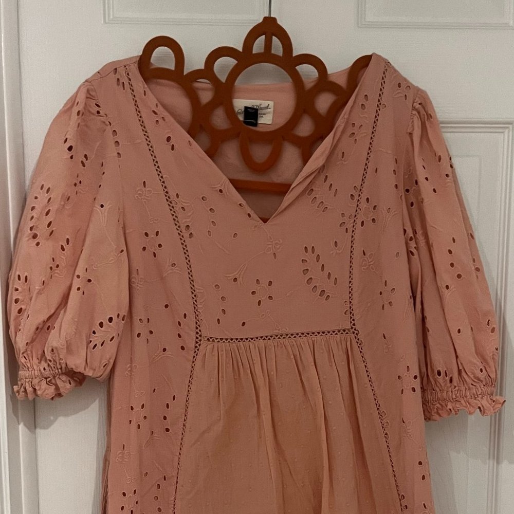 Universal Thread Pink Eyelet Dress